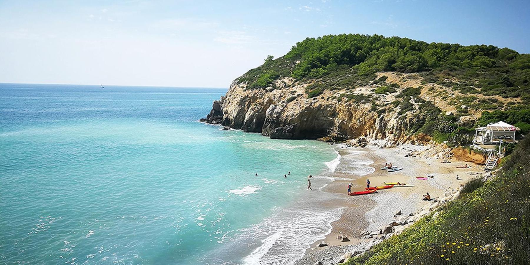 New Beside Sitges With Pool Beside Beach Vilanova i la Geltrú Buitenkant foto